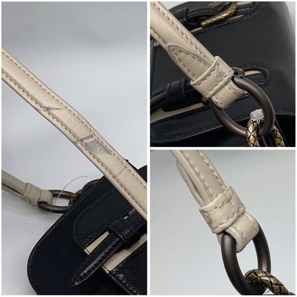 Bottega Veneta Doppia Leather Shoulder Bag Mini - Picture 13 of 13